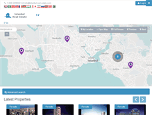 Tablet Screenshot of istanbul-real-estate.com